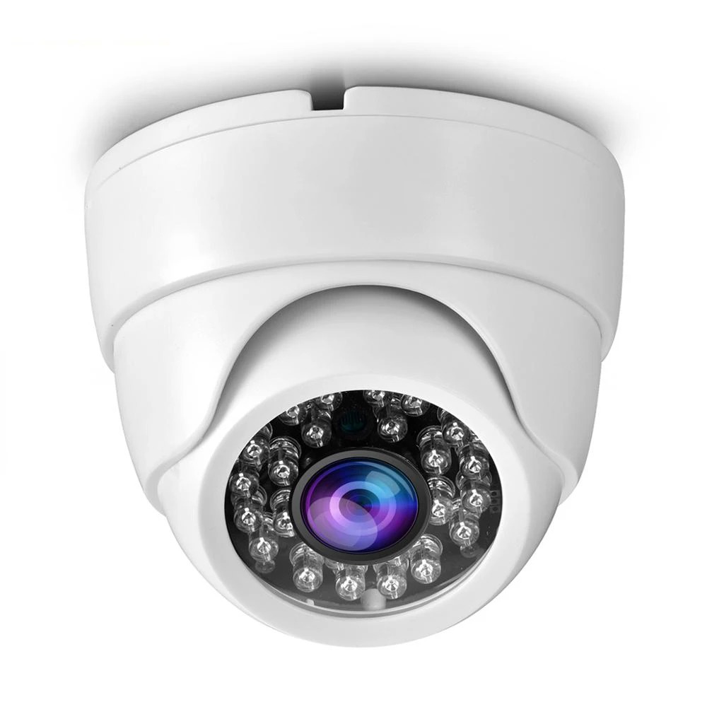 4 MP 3.6mm Lens Beyaz Dome AHD Kamera AV-DF418AHD