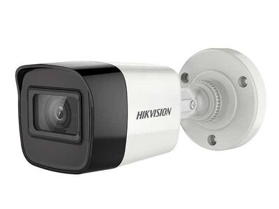 Hikvision DS-2CE16H0T-ITPFS 5MP 2.8mm Hibrit IR Bullet Kamera - Dahili Mikrofon