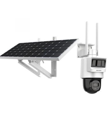 Hikvision DS-2DE2C400IWG-K/4G/C05S10 4MP 2.8mm Sabit Lens 4G, MicroSD Kart, Pır+Radar, Pan&Tilt IP66 Solar Kamera