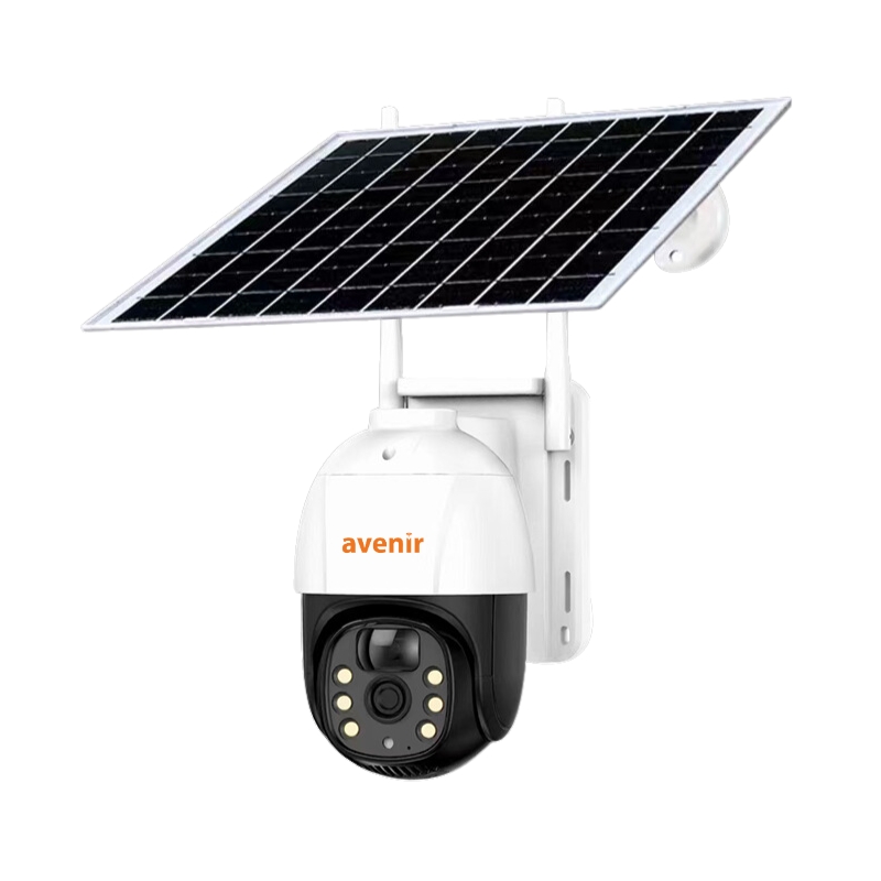 Avenir AV-M11 4G Sim Kartlı 3MP Tam Renkli Gece Görüşü Hareket Algılama Çift Yönlü Ses 10400 mAh Batarya 5 w/h solar panel IP PTZ Solar Kamera