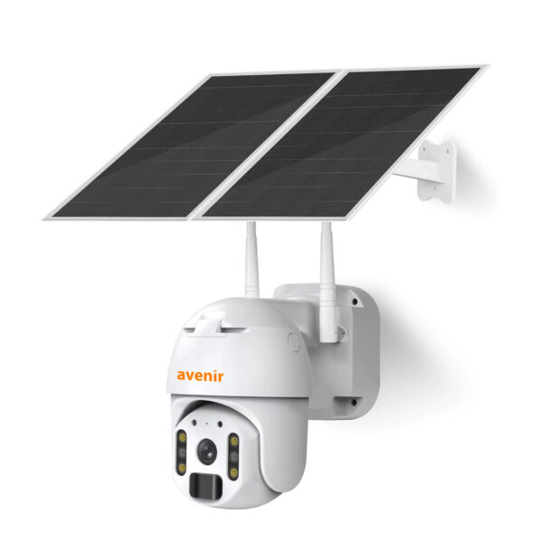 Avenir AV-M04 4 MP Solar Sistem 4G Sim Kartlı Solar Panelli IP Speed Dome PTZ Kamera